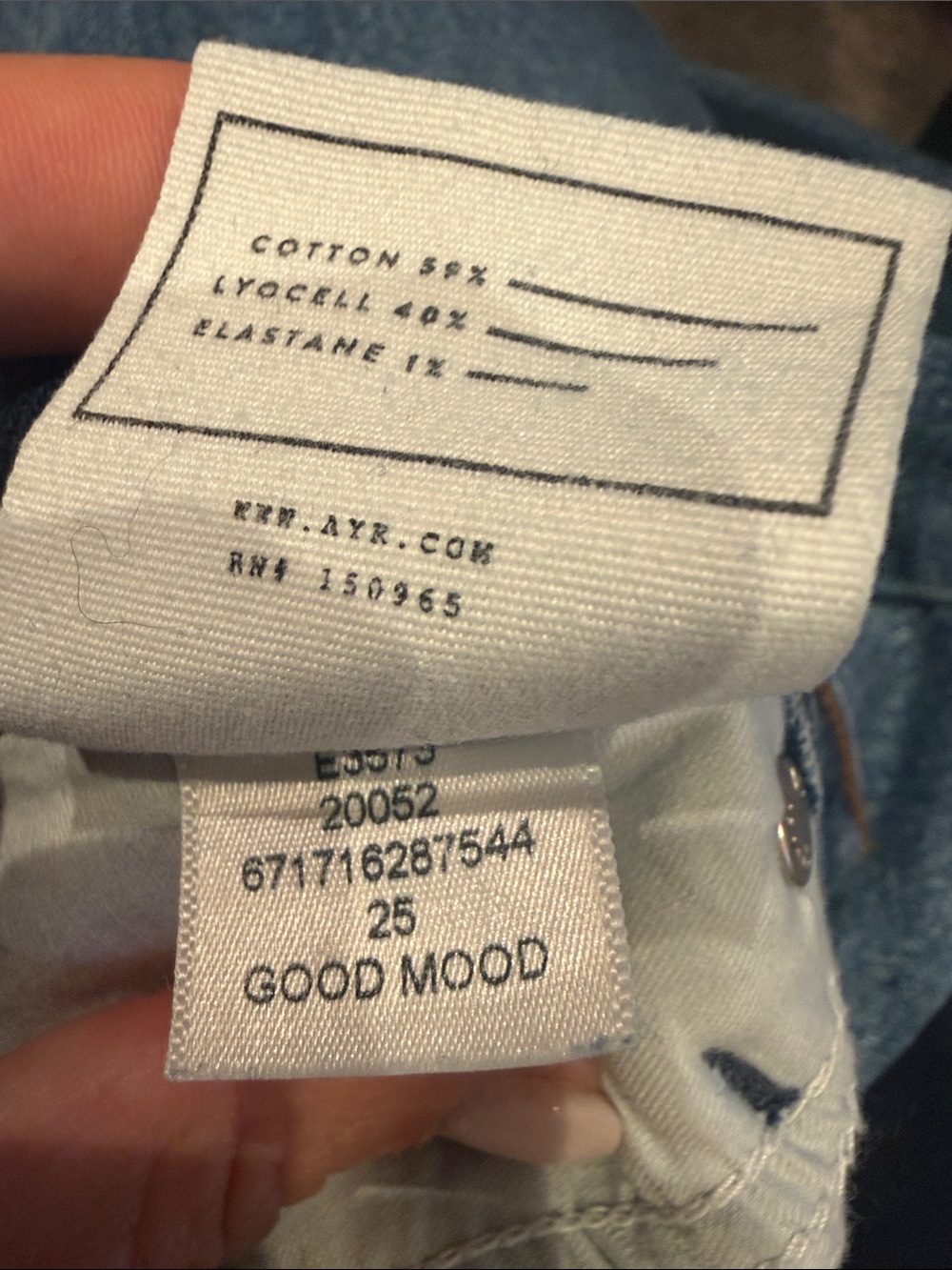 AYR secret Sauce women’s Jeans size 25 - Picture 7 of 9